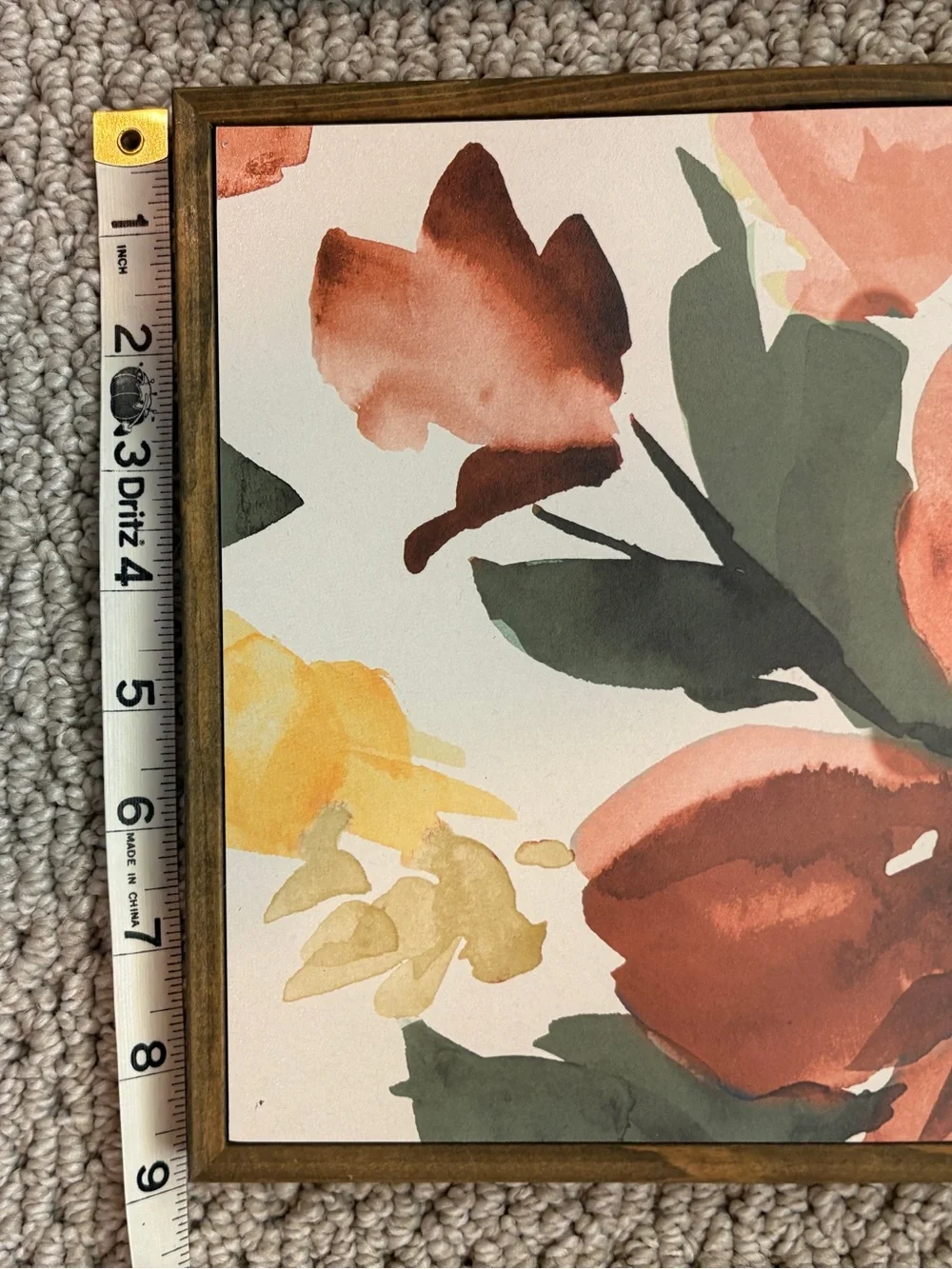 Floral Framed Wall Art, 2 pc